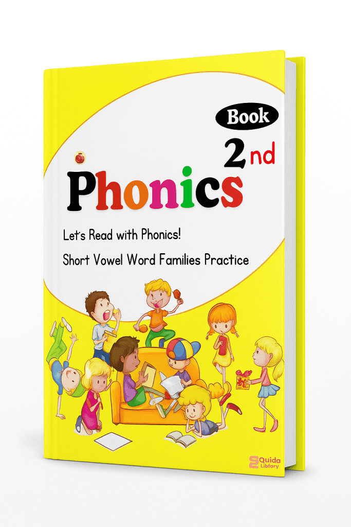 Phonics Book 2 , Short Vowel Word Families Practice